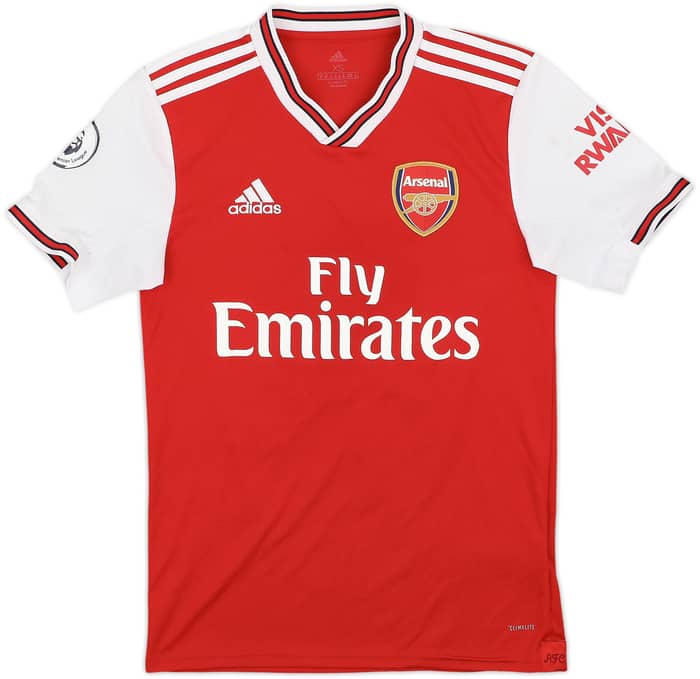 2019-20 Arsenal Home Shirt Aubameyang #14 - 8/10 - (XS)