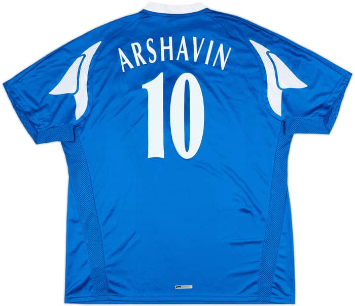 2008-09 Zenit St.Petesburg Home Shirt Arshavin #10 - 8/10 - (XXL)