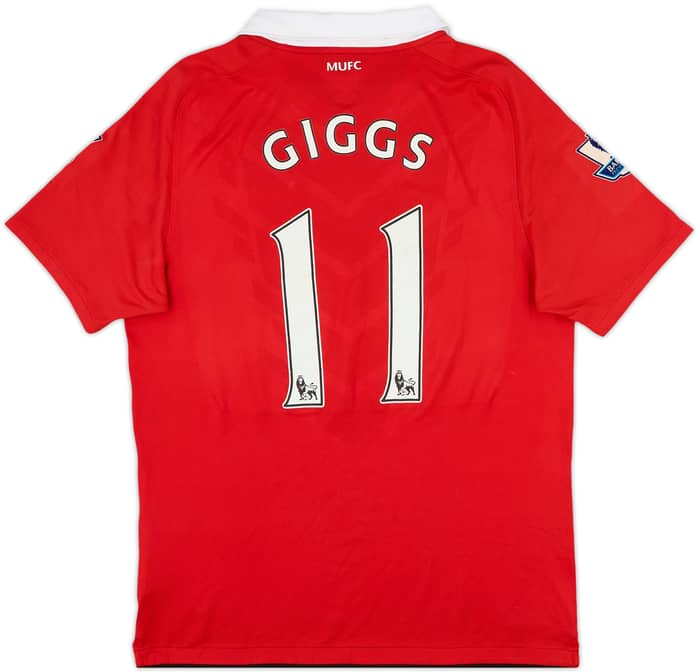 2010-11 Manchester United Home Shirt Giggs #11 - 7/10 - (M)