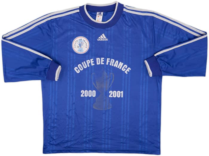 2000-01 Coupe de France adidas Template L/S Shirt #10 - 5/10 - (XL)