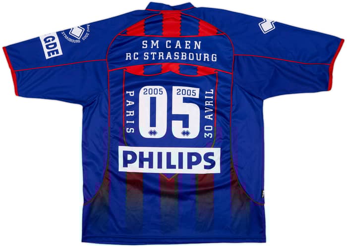 2004-05 Caen Coupe de la Ligue Final Home Shirt #05 - 9/10 - (XXL)