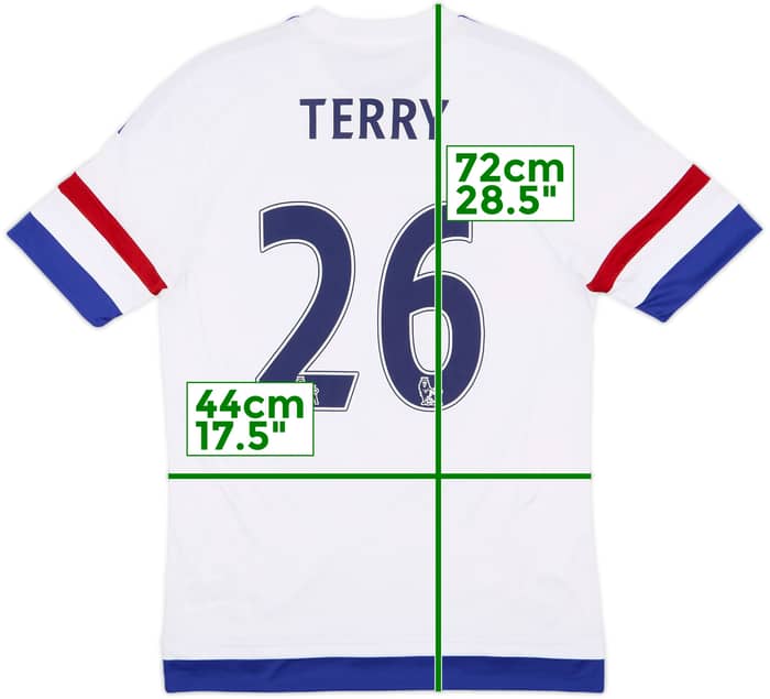2015-16 Chelsea Away Shirt Terry #26 - 4/10 - (S)
