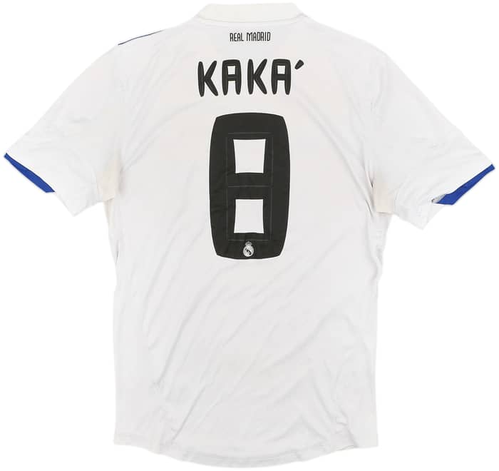 2010-11 Real Madrid Home Shirt Kaka #8 - 3/10 - (M)