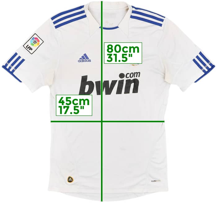 2010-11 Real Madrid Home Shirt Kaka #8 - 3/10 - (M)