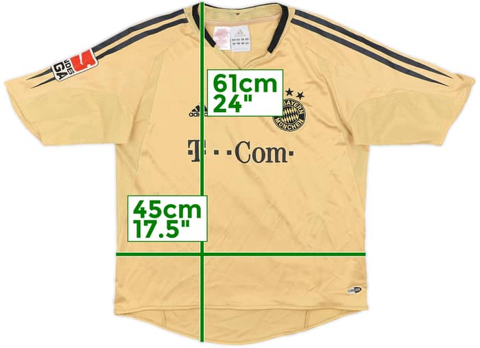 2004-05 Bayern Munich Away Shirt Frings #8 - 5/10 - (M.Boys)