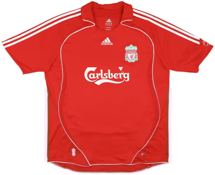 2006-08 Liverpool Home Shirt Alonso #14 - 7/10 - (XL)
