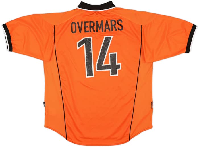 1998-00 Netherlands Home Shirt Overmars #14 - 6/10 - (XL)