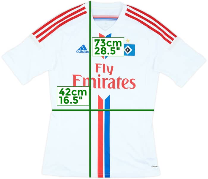 2014-15 Hamburg Home Shirt Olic #8 - 3/10 - (S)