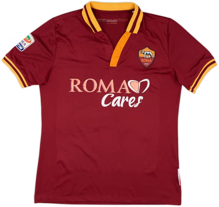 2013-14 Roma Home Shirt Maicon #13 - 6/10 - (L)