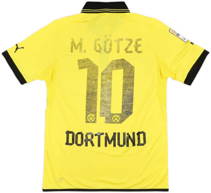 2012-13 Borussia Dortmund Home Shirt Gotze #10 - 5/10 - (S)
