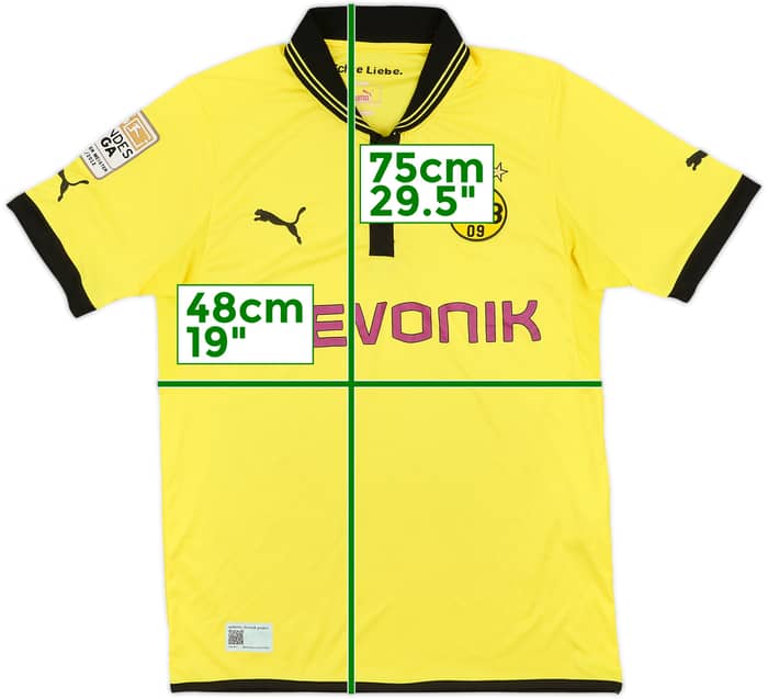 2012-13 Borussia Dortmund Home Shirt Gotze #10 - 5/10 - (S)