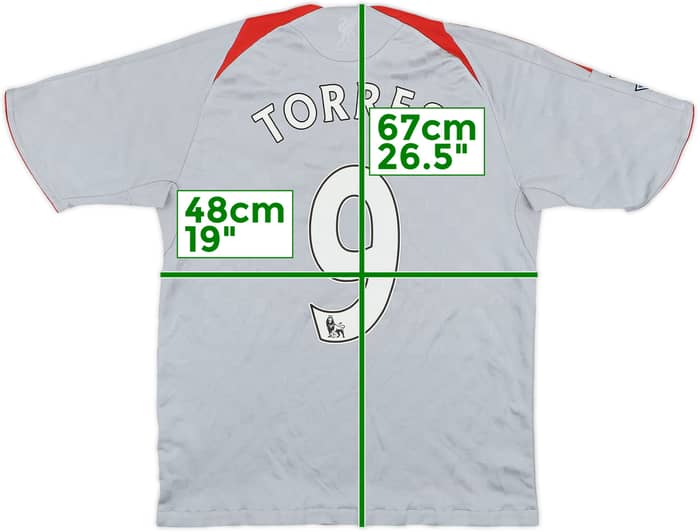 2008-09 Liverpool Away Shirt Torres #9 - 8/10 - (L.Boys)