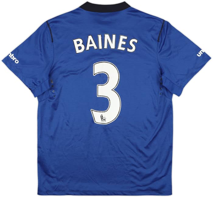 2014-15 Everton Home Shirt Baines #3 - 8/10 - (XL)