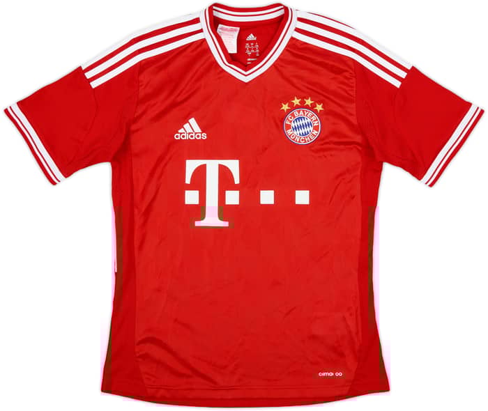 2013-14 Bayern Munich Home Shirt Mandzukic #9 - 7/10 - (L.Boys)