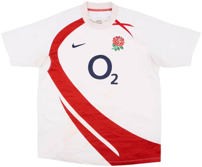 2007-08 England Rugby Home Shirt - 7/10 - (L)