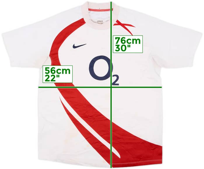 2007-08 England Rugby Home Shirt - 7/10 - (L)