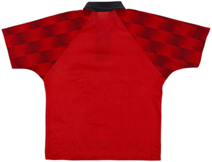 1996-98 Manchester United Home Shirt - 8/10 - (Y)