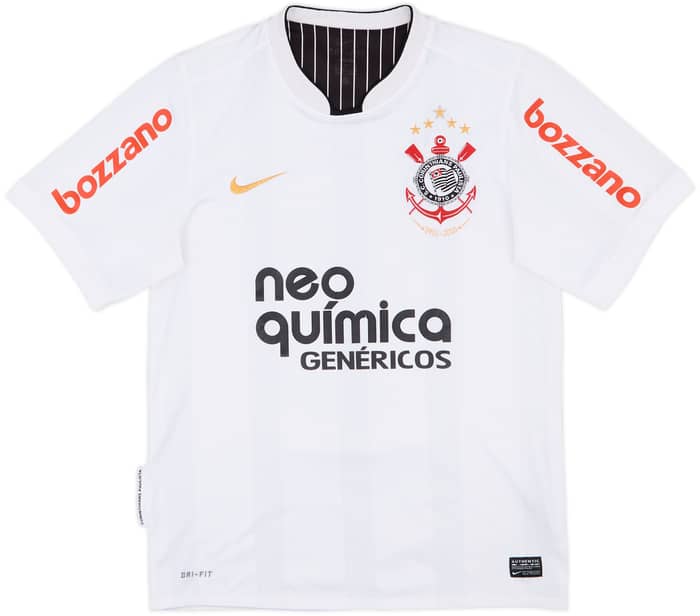 2010 Corinthians Home Shirt Ronaldo #9 - 9/10 - (S)