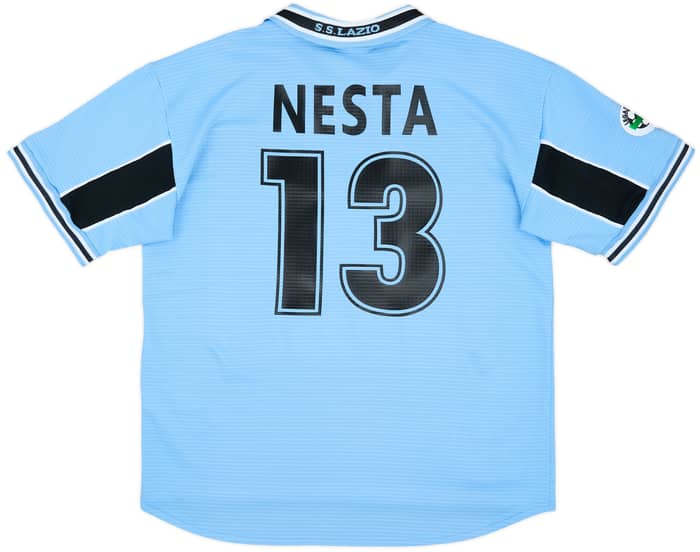 1998-00 Lazio Home Shirt Nesta #13 - 8/10 - (XL)