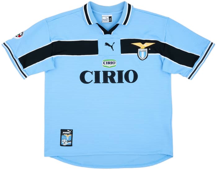 1998-00 Lazio Home Shirt Nesta #13 - 8/10 - (XL)