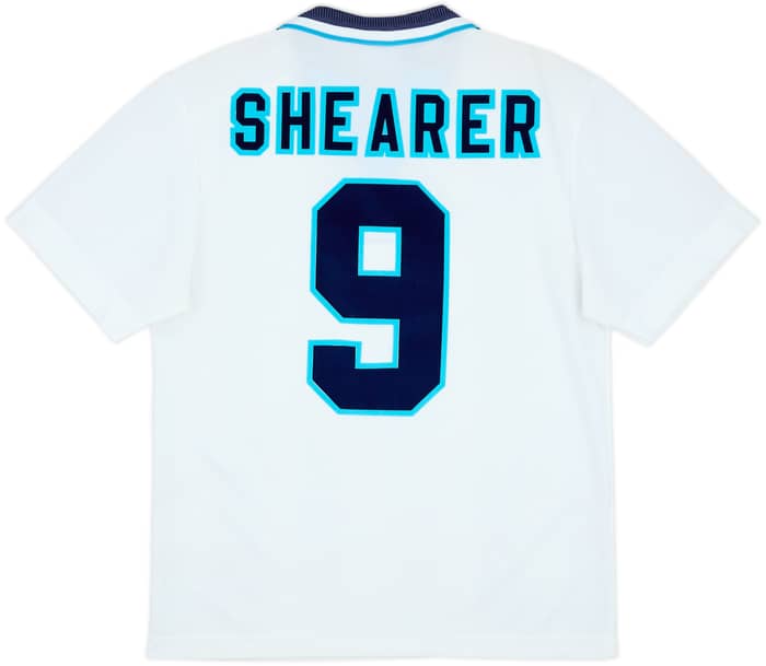 1995-97 England Home Shirt Shearer #9 - 7/10 - (M)