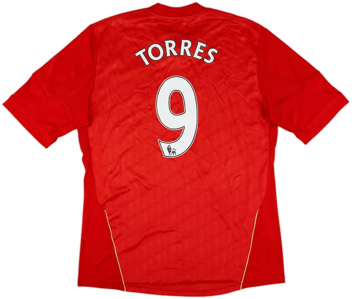 2010-12 Liverpool Home Shirt Torres #9 - 8/10 - (L)