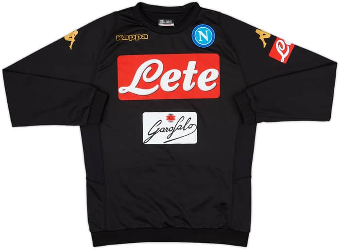 2016-17 Napoli Kappa Drill Top - 8/10 - (L)