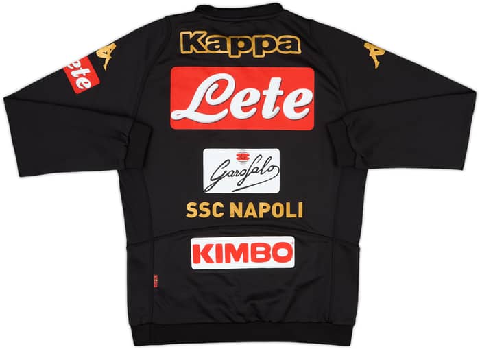 2016-17 Napoli Kappa Drill Top - 8/10 - (L)