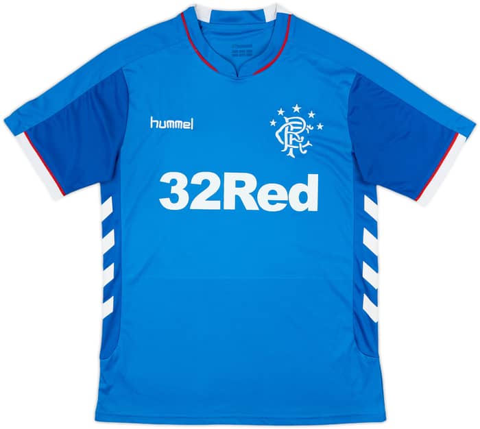 2018-19 Rangers Home Shirt - 8/10 - (M)