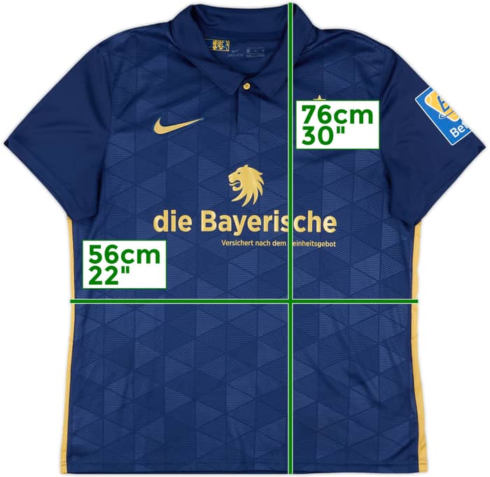 2021-22 1860 Munich Away Shirt #60 - 8/10 - (XL)