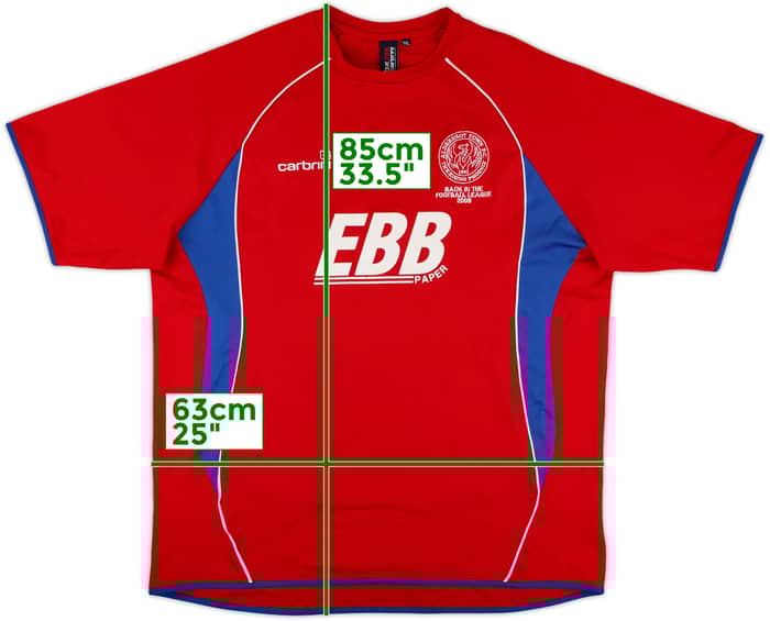 2008-10 Aldershot Town Home Shirt - 8/10 - (3XL)