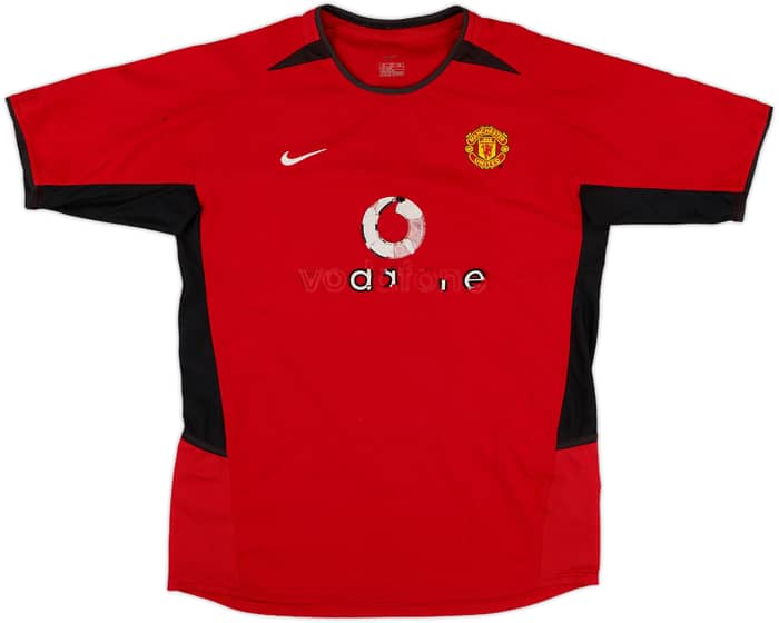 2002-04 Manchester United Home Shirt - 4/10 - (XL.Boys)