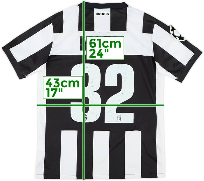 2012-13 Juventus Home Shirt Matri #32 - 5/10 - (M.Boys)