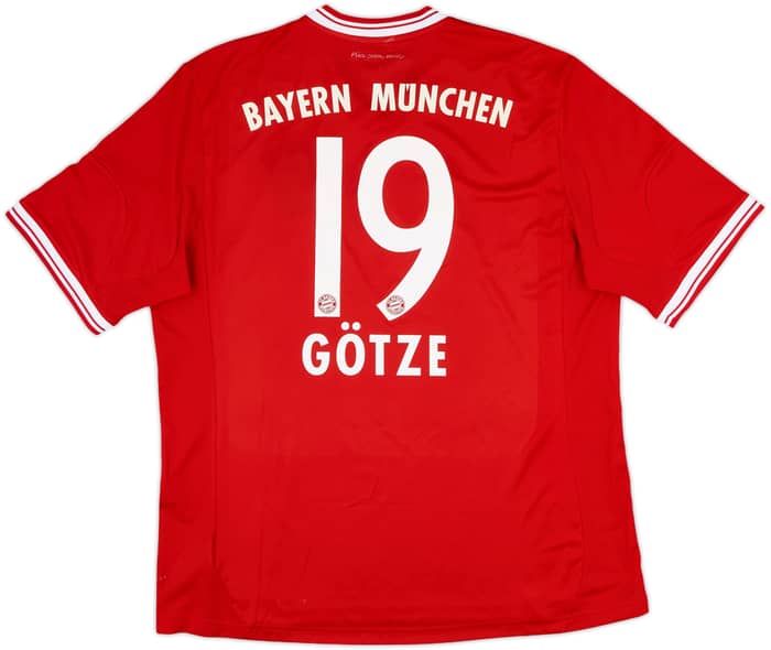 2013-14 Bayern Munich Home Shirt Gotze #19 - 4/10 - (XL)