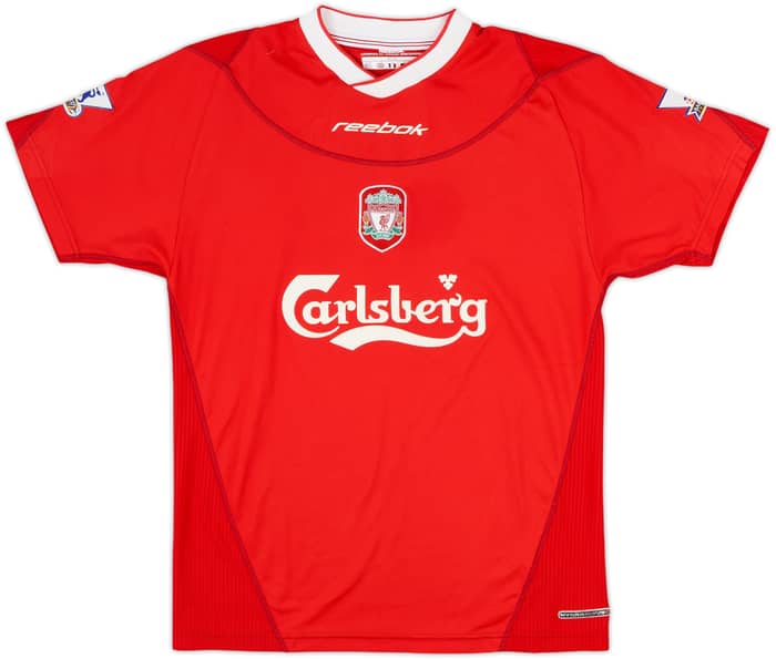 2002-04 Liverpool Home Shirt Riise #18 - 8/10 - (S)