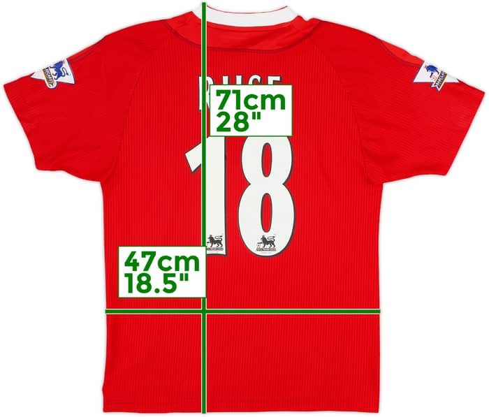 2002-04 Liverpool Home Shirt Riise #18 - 8/10 - (S)