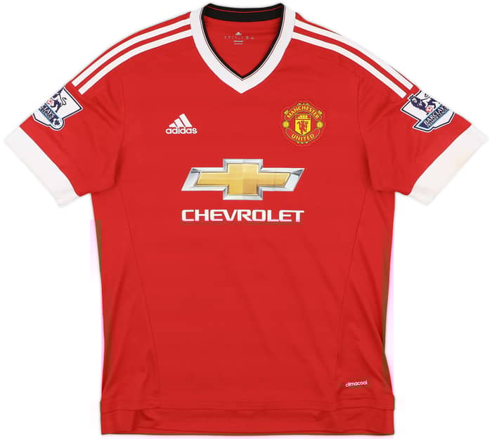 2015-16 Manchester United Home Shirt Shaw #23 - 8/10 - (L)