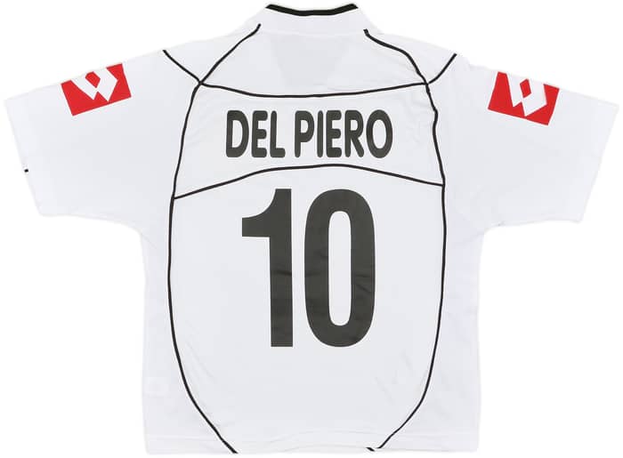 2002-03 Juventus Away Shirt Del Piero #10 - 7/10 - (S)