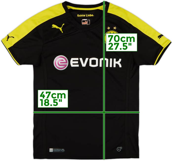 2013-14 Borussia Dortmund Away Shirt - 10/10 - (S)