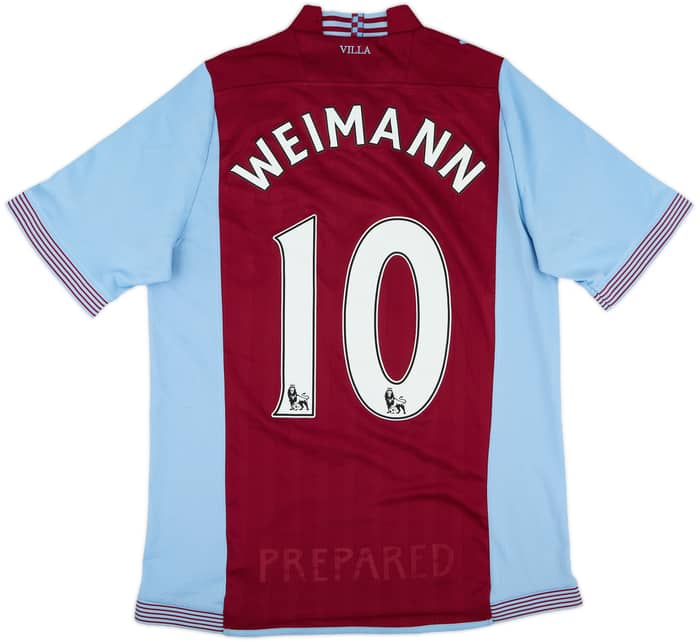 2013-14 Aston Villa Home Shirt Weimann #10 - 7/10 - (M)