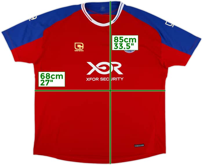 2010-11 Aldershot Home Shirt - 7/10 - (4XL)