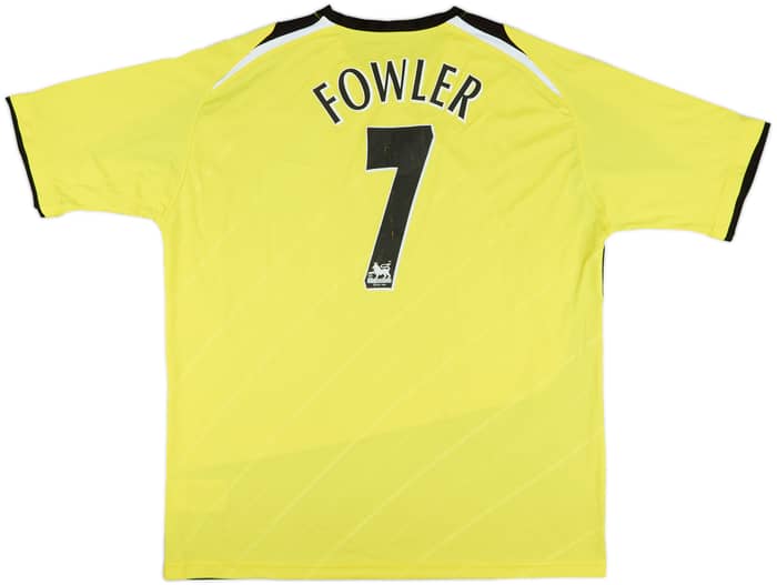 2005-06 Manchester City Third Shirt Fowler #7 - 7/10 - (XL)