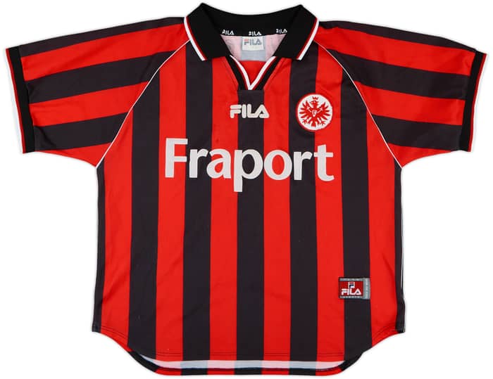 2002-03 Eintracht Frankfurt Signed Home Shirt - 5/10 - (S)