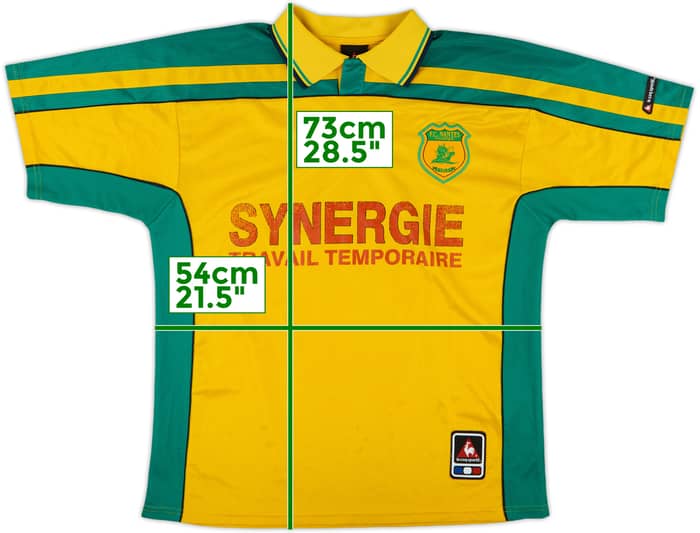 2001-02 Nantes Home Shirt - 6/10 - (S)