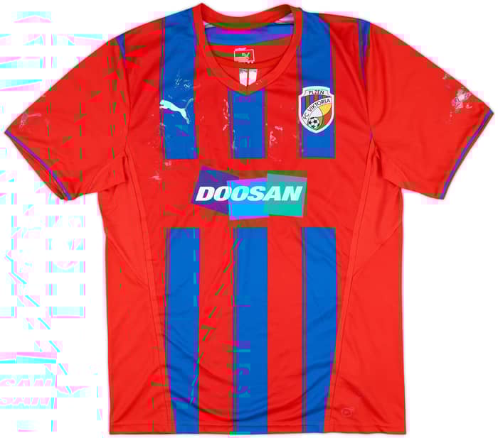 2013-14 Viktoria Plzen Home Shirt - 4/10 - (L)