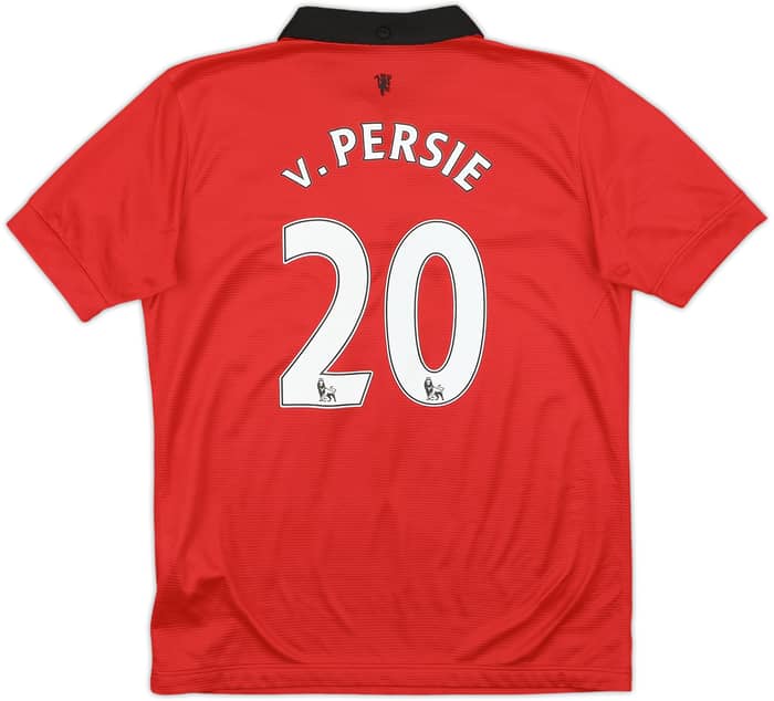 2013-14 Manchester United Home Shirt V.Persie #20 - 9/10 - (M.Boys)