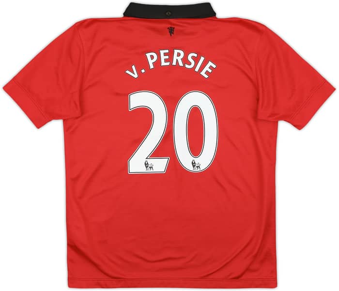 2013-14 Manchester United Home Shirt V.Persie #20 - 8/10 - (M.Boys)