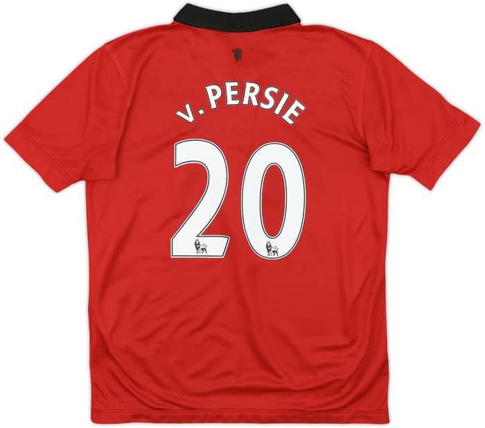 2013-14 Manchester United Home Shirt V.Persie #20 - 8/10 - (M.Boys)