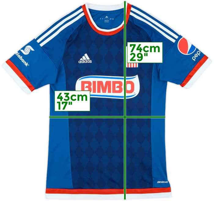 2015-16 Chivas Guadalajara Away Shirt - 8/10 - (S)