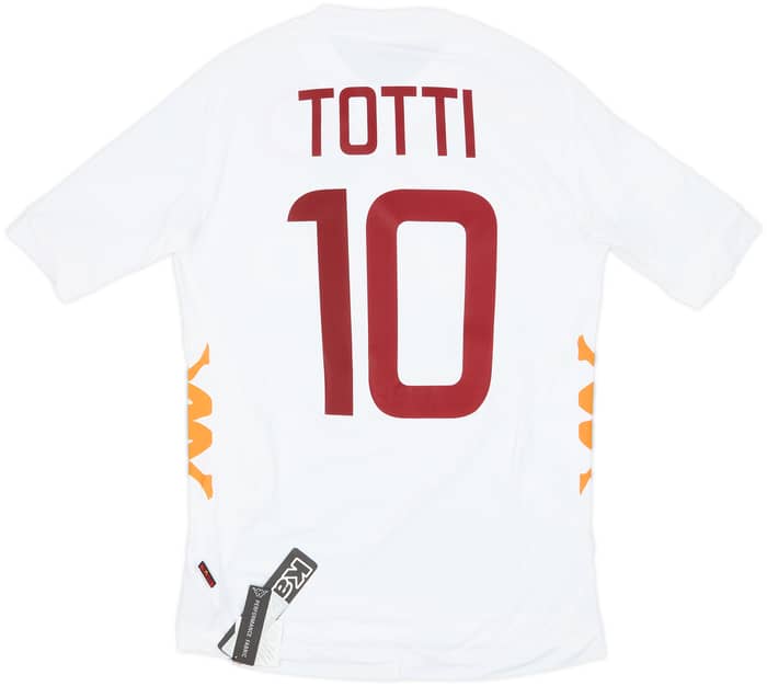 2011-12 Roma Away Shirt Totti #10 (M)